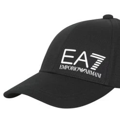 Emporio Armani EA7 - TRAIN CORE ID M LOGO CAP Noir -Playtex Shop 17671159 500 C