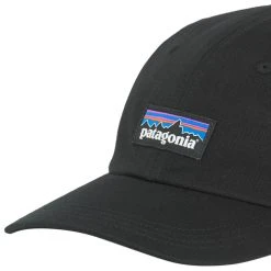 Patagonia - P-6 LABEL TRAD CAP Noir 7 Patagonia - P-6 LABEL TRAD CAP Noir -Playtex Shop 17761585 500 C