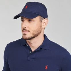 Polo Ralph Lauren - COTTON CHINO SPORT CAP Marine -Playtex Shop 19849160 500 H