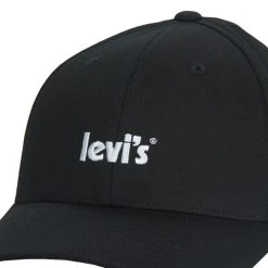 Levi's - POSTER LOGO FLEXFIT CAP Noir -Playtex Shop 20798875 500 C