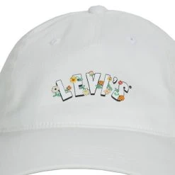 Levi's - GRAPHIC FLEX FIT CAP Blanc -Playtex Shop 20798876 500 C