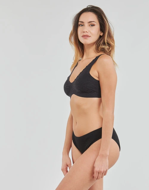 Sloggi - ZERO FEEL LACE Noir 5 Sloggi - ZERO FEEL LACE Noir – Image 3