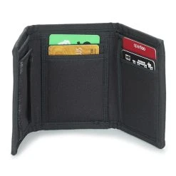 Levi's - BATWING TRIFOLD WALLET Noir -Playtex Shop 22580260 500 G