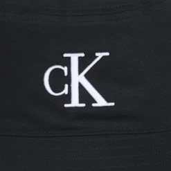 Calvin Klein Jeans - ESSENTIAL BUCKET HAT Noir -Playtex Shop 22580545 500 C