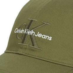Calvin Klein Jeans - MONOGRAM CAP EMBRO Kaki -Playtex Shop 22580547 500 C