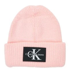 Calvin Klein Jeans - MONOLOGO PATCH BEANIE Rose