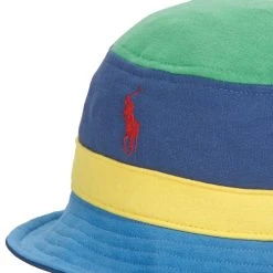 Polo Ralph Lauren - LOFT BUCKET-BUCKET-HAT Marine / Light Navy Multi -Playtex Shop 22760156 500 C