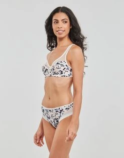 DIM - GENEROUS CLASSIC Blanc / Bleu / Rose -Playtex Shop 22799294 500 C