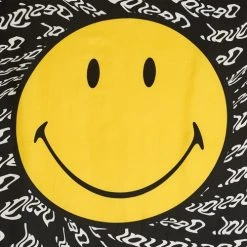 Desigual - SMILEY SQUARE Noir / Blanc / Jaune -Playtex Shop 23253947 500 C