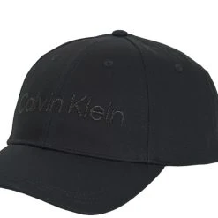 Calvin Klein Jeans - CK MUST MINIMUM LOGO CAP Noir -Playtex Shop 23976030 500 C