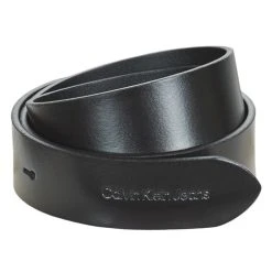 Calvin Klein Jeans - MONO HW LTHR BELT 30MM Noir -Playtex Shop 23976034 500 C