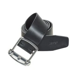 Levi's - CHUNKY CENTER BAR BELT Noir