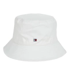 Tommy Hilfiger - ESSENTIAL FLAG BUCKET HAT Beige