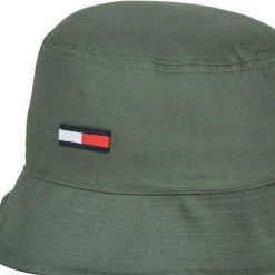 Tommy Jeans - TJM FLAG BUCKET Kaki -Playtex Shop 24123013 500 C